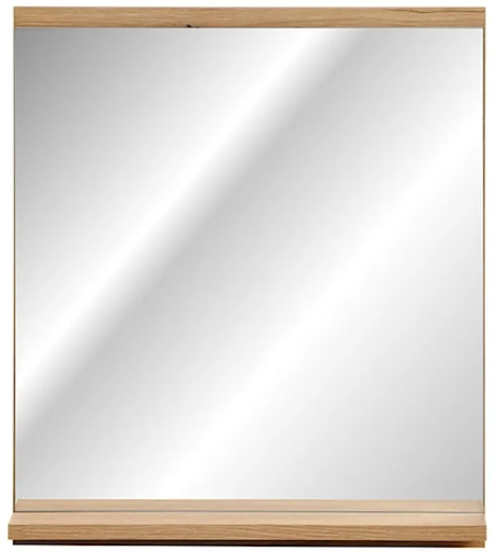 Lustro z półką Novia 50x57 cm dąb evoke