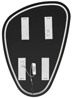 Lustro z podświetleniem LED Impala 80x57 cm