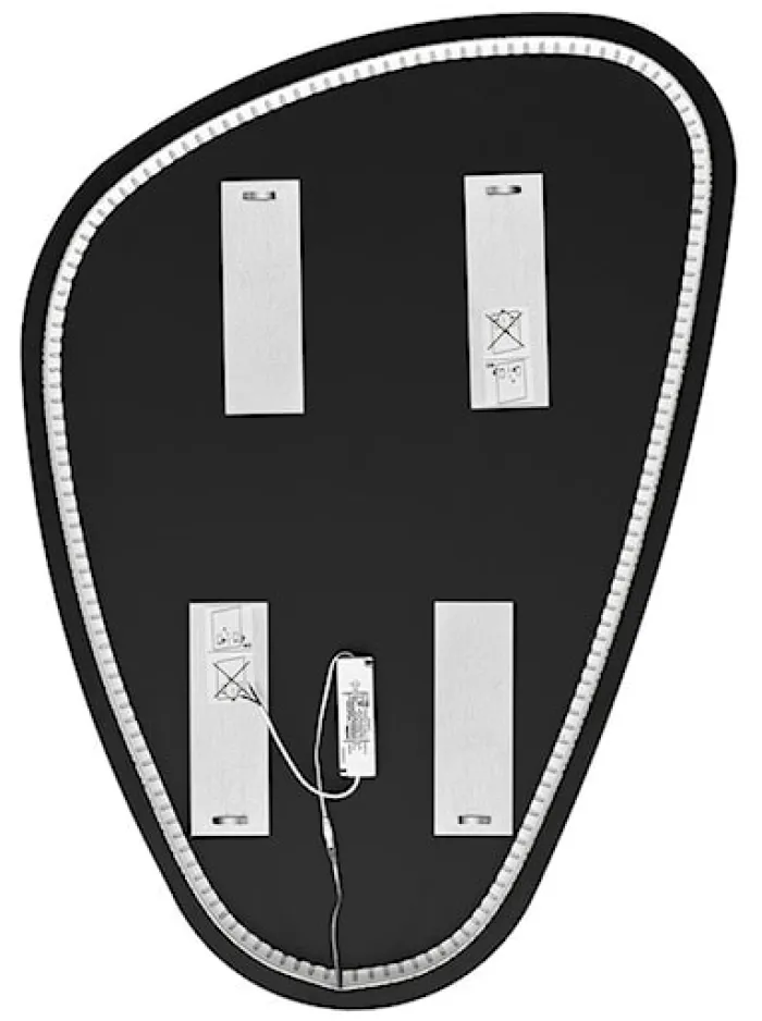 Lustro z podświetleniem LED Impala 80x57 cm