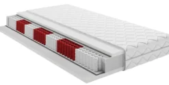Materac kieszeniowy multipocket 80x200 cm Aria z pianką HR