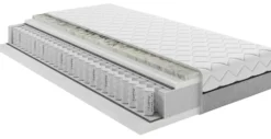 Materac kieszeniowy 100x200 cm Calma z pianką Tiger i HR dwustronny