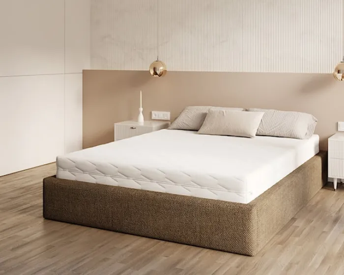 Materac piankowy 120x200 cm Pikolini z lateksem i kokosem dwustronny hipoalergiczny
