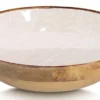Miska Cherrey 25x5 cm drewno mango beżowa