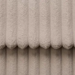 Narożnik z funkcją spania Alferia L-kształtny z pojemnikiem beżowy sztruks prawostronny
