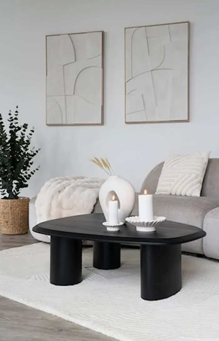 Obraz Chatory 60x90 cm I biały