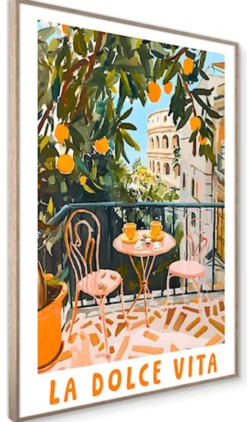 Obraz w ramie Balcony II 70x50 cm