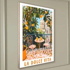 Obraz w ramie Balcony II 70x50 cm