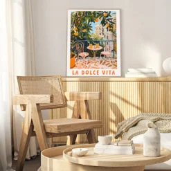 Obraz w ramie Balcony II 70x50 cm