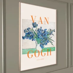 Obraz w ramie Irises 70x50 cm