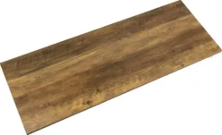 Okrągły stół do jadalni Agadis dąb strukturalny na metalowej podstawie 120-210 cm