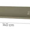 Półka młodzieżowa ścienna Woow 140 cm eukaliptus
