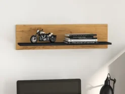 Półka młodzieżowa Colt 92 cm dąb craft/czarny