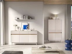 Półka wisząca Dunea 120 cm kaszmir