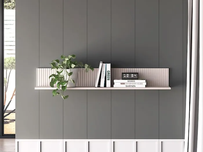 Półka wisząca Dunea 120 cm kaszmir