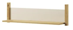 Półka wisząca Lenny 90 cm dąb artisan, beż, truflowy