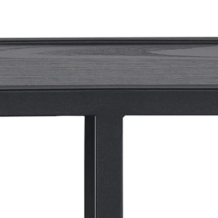 Półka wisząca Seaford 77 cm popiel