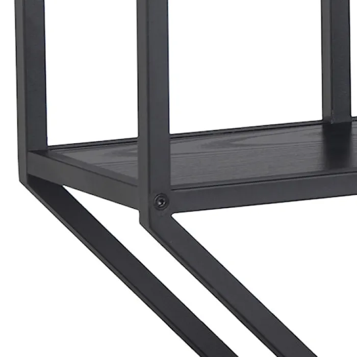 Półka wisząca Seaford 77 cm popiel