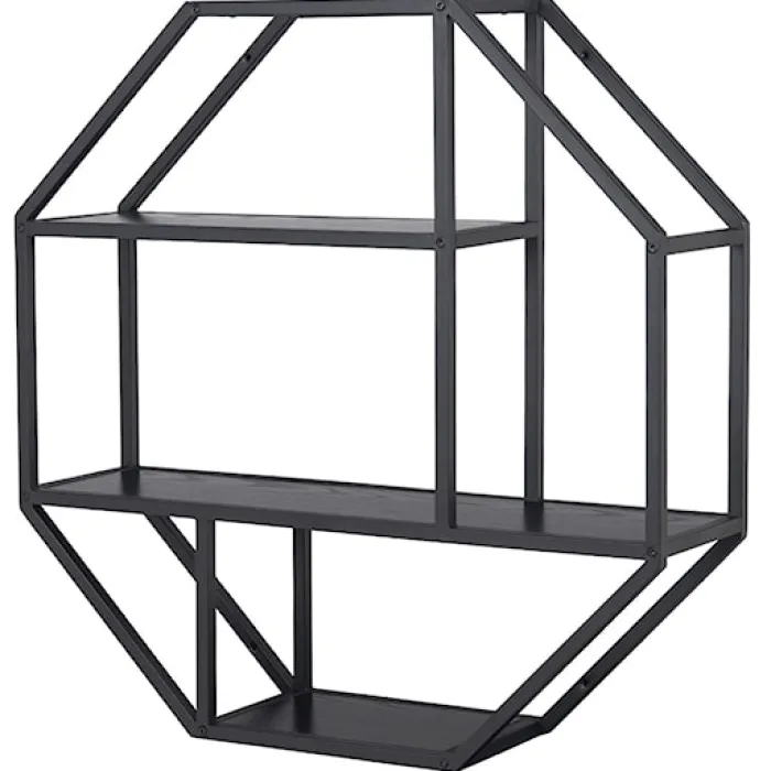 Półka wisząca Seaford 77 cm popiel