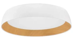 Plafon Kessov LED brązowo-biały