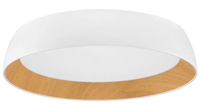 Plafon Kessov LED brązowo-biały
