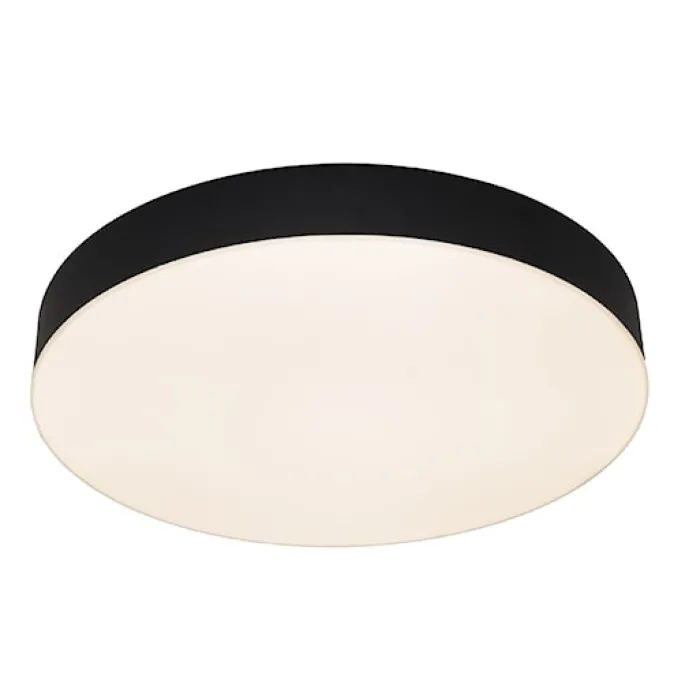 Plafon Lumos 30 cm czarny IP44