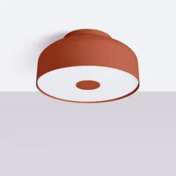 Plafon Omiq ochra czerwona