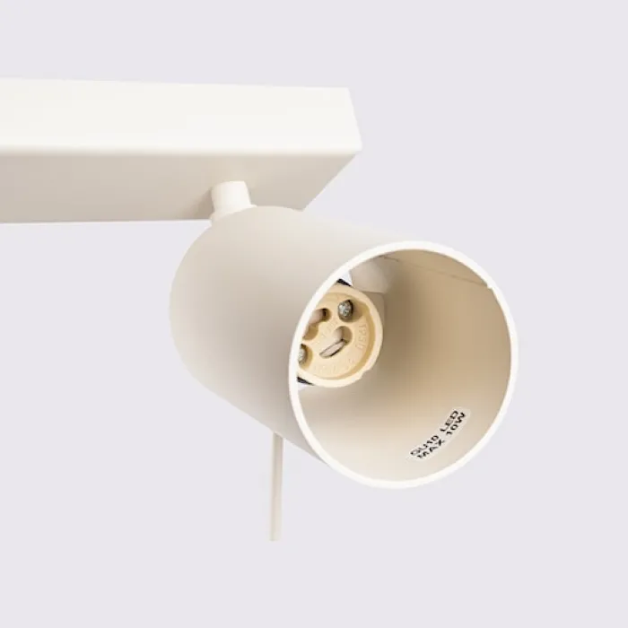 Plafon Ring 6L beżowy