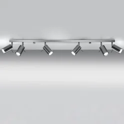 Plafon Ring 6L chrom