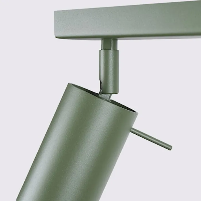 Plafon Ring 3L zielony oliwkowy