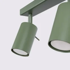 Plafon Ring 4L zielony oliwkowy