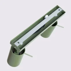 Plafon Ring 2 zielony oliwkowy