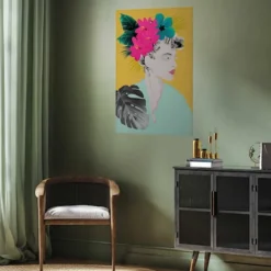 Plakat Kwiaty we włosach 60x40 cm