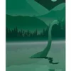 Plakat Loch Ness 90x60 cm