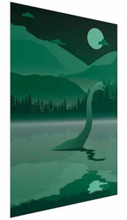 Plakat Loch Ness 90x60 cm