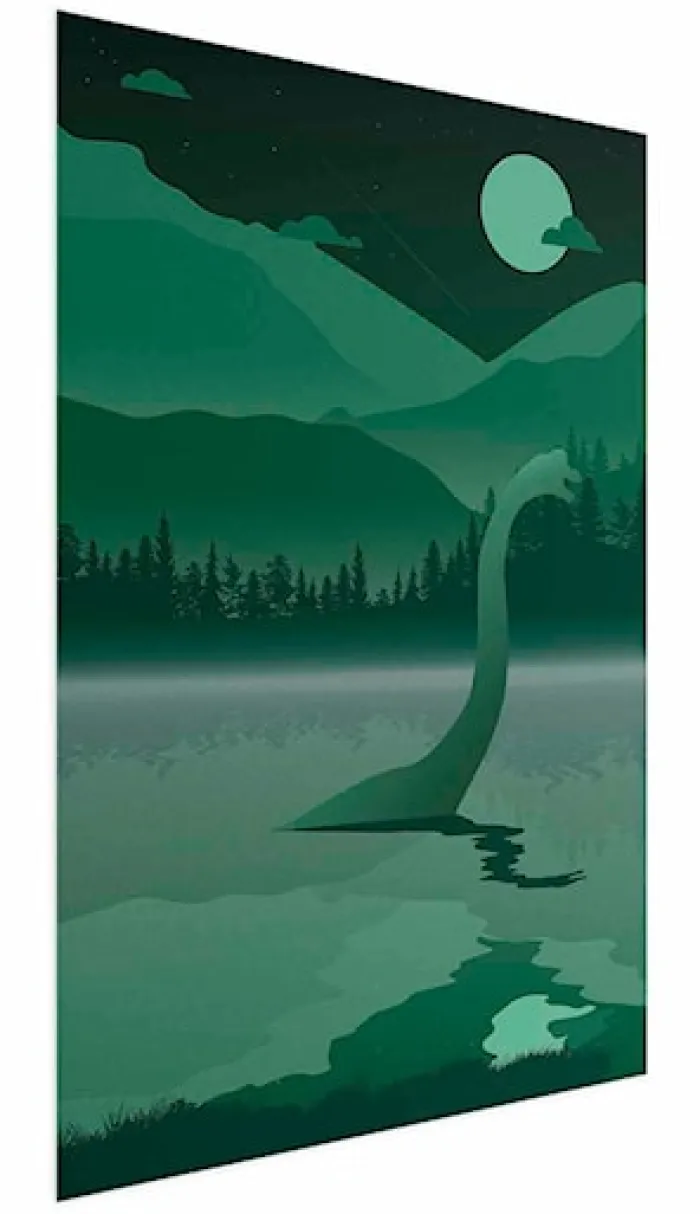 Plakat Loch Ness 60x40 cm