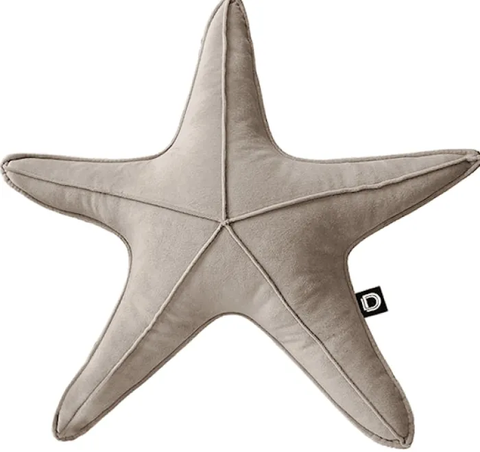 Poduszka dekoracyjna Velvet 43 cm rozgwiazda piaskowa