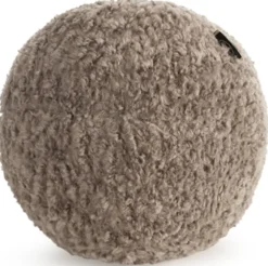 Poduszka-piłeczka Bukla średnica 24 cm beżowa