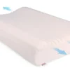Poduszka profilowana Alfa z pianki termoplastycznej 50x33x10 cm