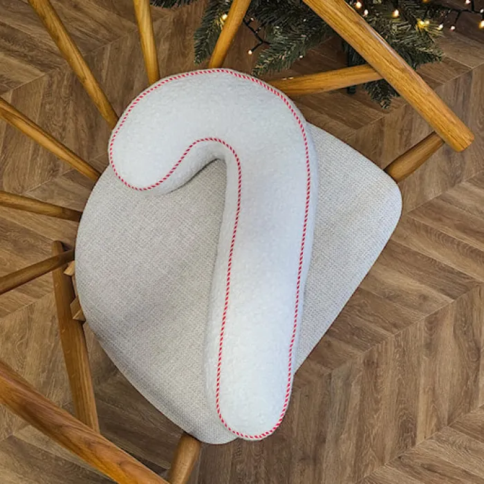 Poduszka Soft Loop 45x20 cm biała laska cukrowa