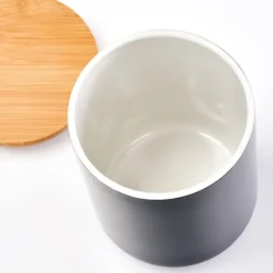 Pojemnik do przechowywania Cremi z ceramiki antracytowy 1,15 l