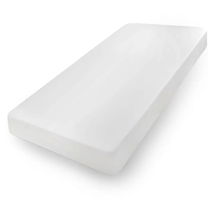 Prześcieradło jersey Herrent z gumą na materac 200x180 cm białe