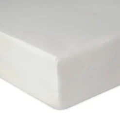 Prześcieradło jersey Herrent z gumą na materac 200x180 cm białe