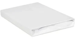 Prześcieradło jersey Herrent z gumą na materac 200x180 cm białe