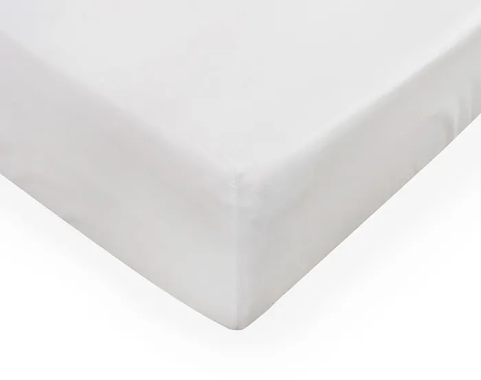 Prześcieradło jersey z lycrą Herrentz gumą na materac 200x90 cm białe