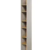 Regał na książki Teen Flex 27 cm Silk flou / hikora naturalna