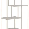 Regał Seaford 77 cm beżowy