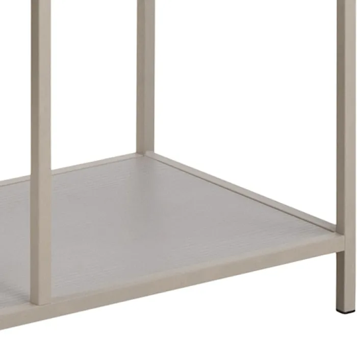 Regał Seaford 77 cm beżowy