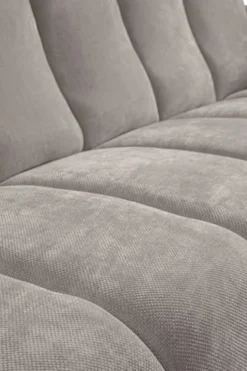 Sofa dwuosobowa Volare szarobeżowa szenil łatwoczyszczący