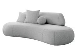 Sofa trzyosobowa Balme jasnoszara boucle