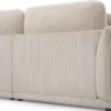 Sofa trzyosobowa Chacco jasnobeżowa sztruks